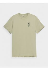 outhorn - T-shirt z nadrukiem męski. Okazja: na co dzień. Materiał: jersey, bawełna. Wzór: nadruk. Styl: casual #4