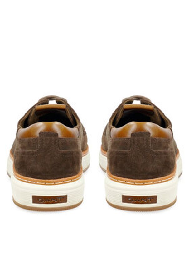 GANT - Gant Półbuty 31633032 Brązowy. Kolor: brązowy. Materiał: zamsz, skóra