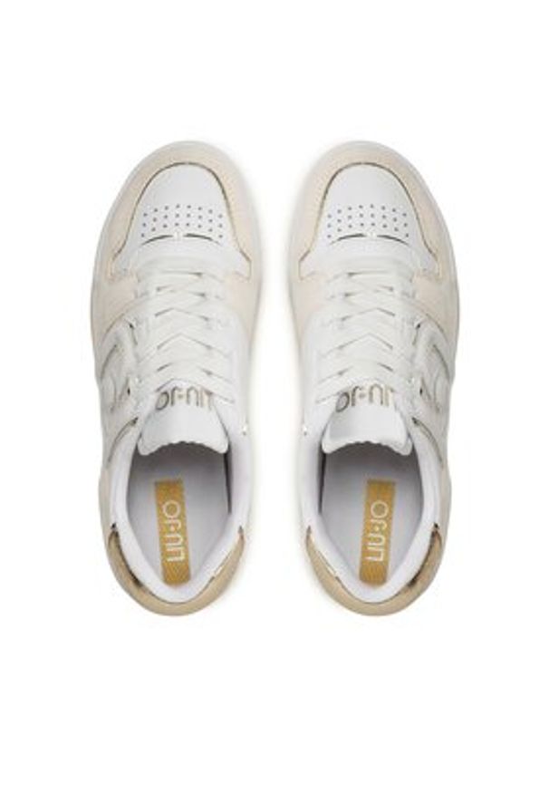 Liu Jo Sneakersy Gyn 21 BA3095 PX310 Biały. Kolor: biały. Materiał: skóra