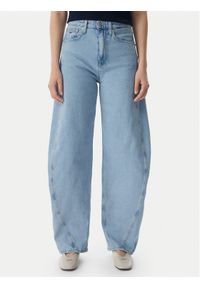 Tommy Jeans Jeansy Ella DW0DW23102 Niebieski Barrel Fit. Kolor: niebieski #1