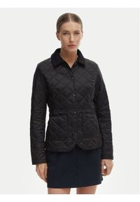 Barbour Kurtka przejściowa Deveron LQU1012BK91 Czarny Regular Fit. Kolor: czarny. Materiał: syntetyk #1