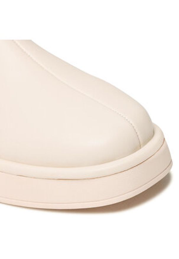 Jenny Fairy Muszkieterki ENERGY-02HZ Beżowy. Kolor: beżowy. Materiał: skóra