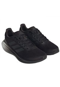 Adidas - Buty do biegania adidas Runfalcon 3.0 M HP7554 czarne. Zapięcie: sznurówki. Kolor: czarny. Materiał: materiał, syntetyk. Szerokość cholewki: normalna #5