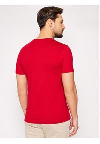 TOMMY HILFIGER - Tommy Hilfiger T-Shirt Logo MW0MW11797 Czerwony Regular Fit. Kolor: czerwony. Materiał: bawełna #4