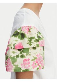 Liu Jo T-Shirt WA6513 J6308 Biały Relaxed Fit. Kolor: biały. Materiał: bawełna #5