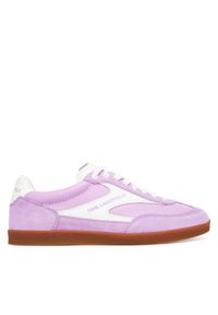 Karl Lagerfeld - KARL LAGERFELD Sneakersy KL63855 Różowy. Kolor: różowy. Materiał: skóra