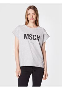 Moss Copenhagen T-Shirt Alva 16708 Szary Boxy Fit. Kolor: szary. Materiał: bawełna #1