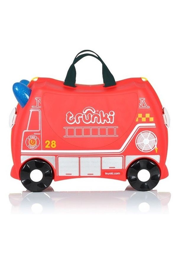 Trunki Wóz strażacki Frank TRU-0254. Materiał: guma. Styl: wakacyjny, młodzieżowy