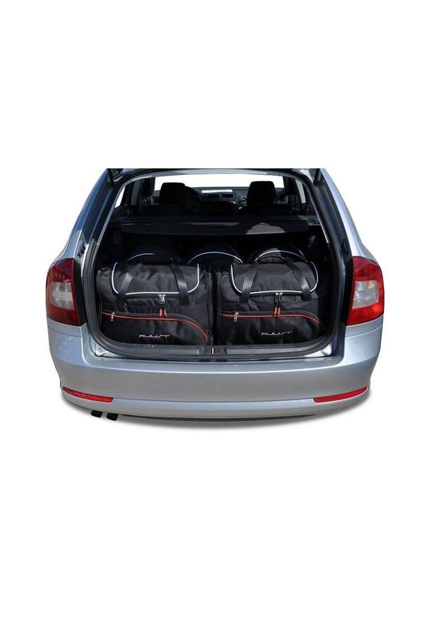 KJUST - Torby Do Bagażnika Skoda Octavia Kombi 2004-2013 5Szt Kjust. Kolor: czarny. Styl: sportowy