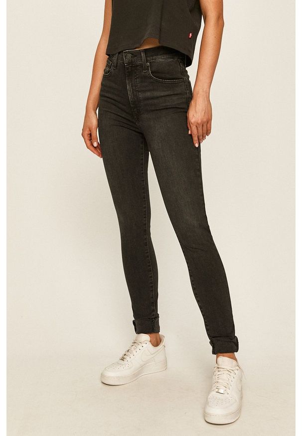 Levi's® - Levi's - Jeansy. Okazja: na spotkanie biznesowe. Kolor: czarny. Wzór: gładki. Styl: biznesowy