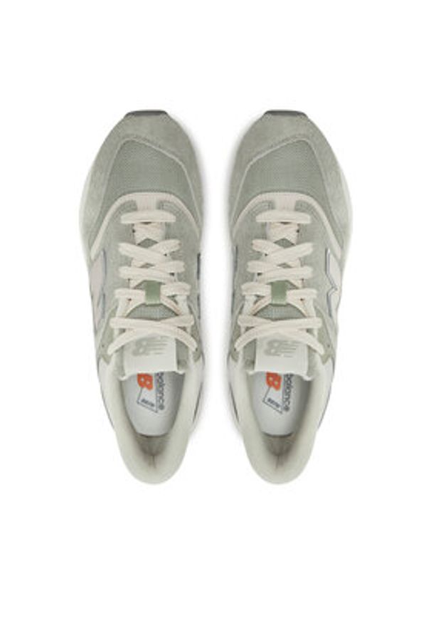 New Balance Sneakersy U997REF Zielony. Kolor: zielony. Materiał: skóra, zamsz