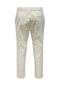 Only & Sons Spodnie materiałowe 22024966 Szary Tapered Fit. Kolor: szary. Materiał: materiał #5
