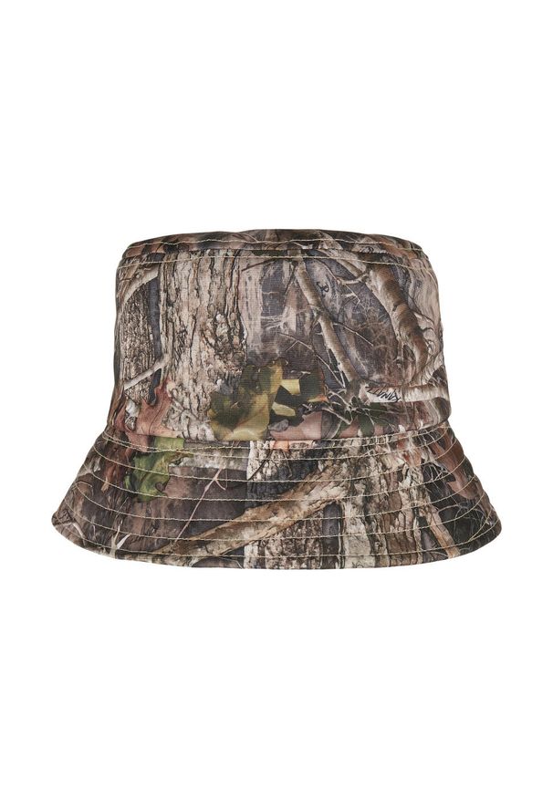 FLEXFIT - Czapka Dwustronna Tree Camo Sherpa Bucket Hat. Kolor: brązowy