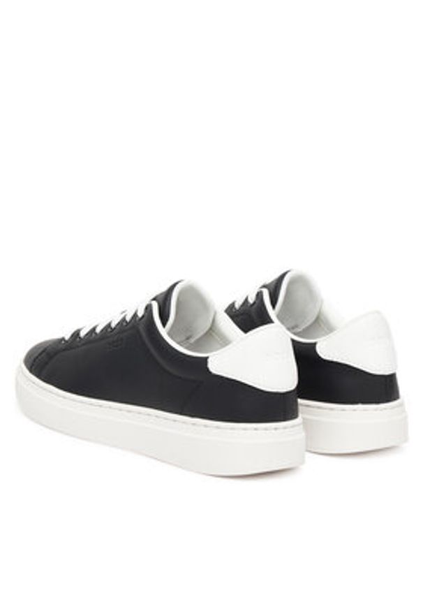 BOSS Sneakersy Kieran 50548110 Czarny. Kolor: czarny. Materiał: skóra
