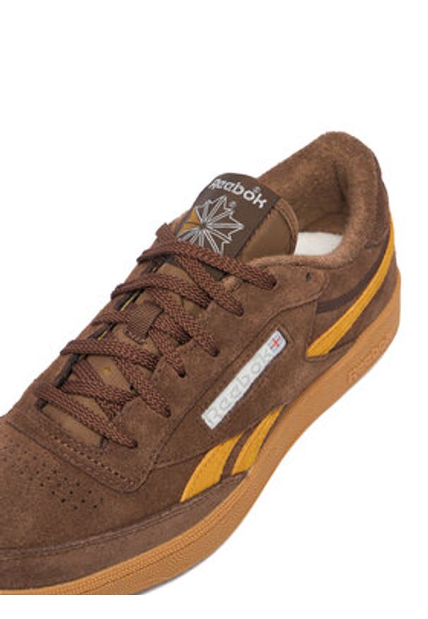 Reebok Sneakersy SS-CLUB C REVENGE VINTAGE 100261746 Brązowy. Kolor: brązowy. Materiał: zamsz, skóra. Model: Reebok Club