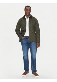 Barbour Kurtka przejściowa Heritage Liddesdale MQU0240OL71 Zielony Tailored Fit. Kolor: zielony. Materiał: syntetyk #3