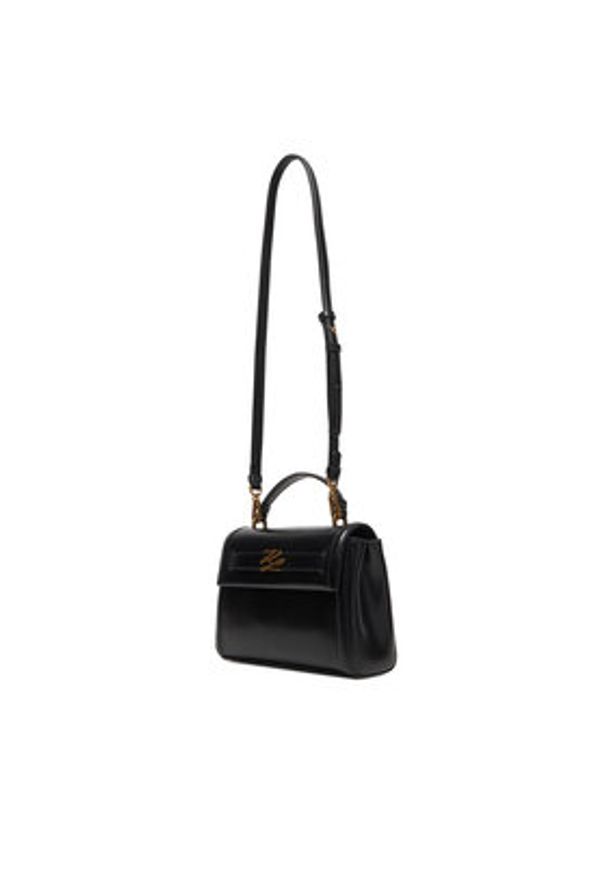 Karl Lagerfeld - KARL LAGERFELD Torebka B1W30291 Czarny. Kolor: czarny. Materiał: skórzane
