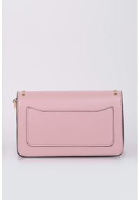 Monnari - Elegancka torebka z dżetami. Kolor: różowy. Wzór: aplikacja. Styl: elegancki. Rodzaj torebki: na ramię #6