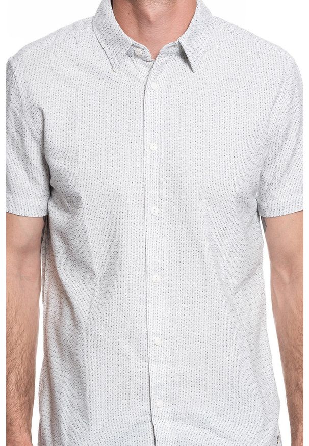 Mustang - MĘSKA KOSZULA MATERIAŁOWA MUSTANG COLLIN DOBBY SHIRT 1009828 2020. Materiał: materiał