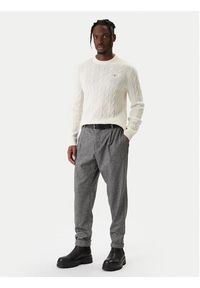 GANT - Gant Sweter 8050213 Écru Regular Fit. Materiał: wełna #3