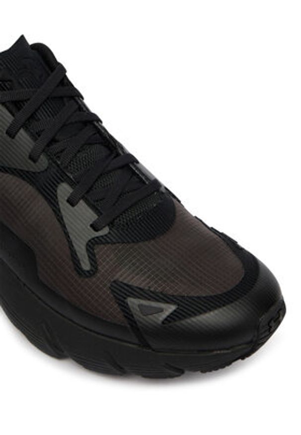 Under Armour Sneakersy UA Aura Ripstop 6008992 002 Czarny. Kolor: czarny. Materiał: materiał