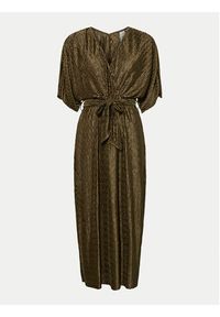 YAS Sukienka koktajlowa Otolinda 26026916 Brązowy Regular Fit. Kolor: brązowy. Materiał: syntetyk. Styl: wizytowy #3