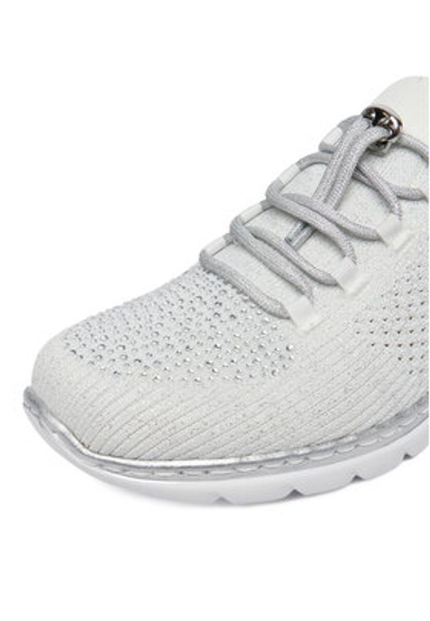 Rieker Sneakersy CEO-L3261-90 Biały. Kolor: biały. Materiał: materiał