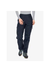 Spodnie GORE TEX damskie Rab Ladakh Paclite Plus Pants. Kolor: niebieski. Technologia: Gore-Tex. Sport: turystyka piesza