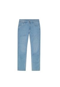 Wrangler - WRANGLER MĘSKIE SPODNIE REGULAR FIT DESERT OASIS 112351219 W154017980. Okazja: na spacer. Sezon: lato. Styl: elegancki