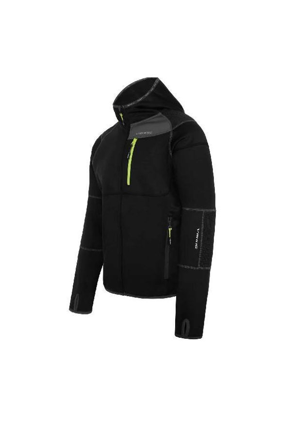 Bluza trekkingowa techniczna męska Viking Alpine. Kolor: czarny