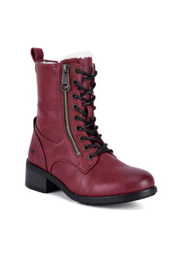 Mustang Trzewiki 1402-601 Czerwony. Kolor: czerwony. Materiał: materiał