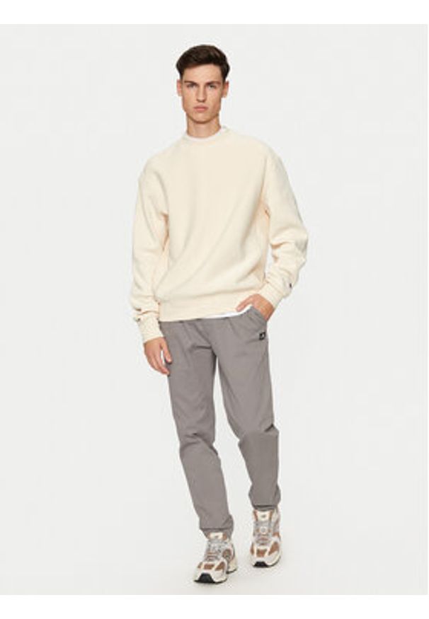 Champion Bluza 220707 Beżowy Relaxed Fit. Kolor: beżowy. Materiał: bawełna