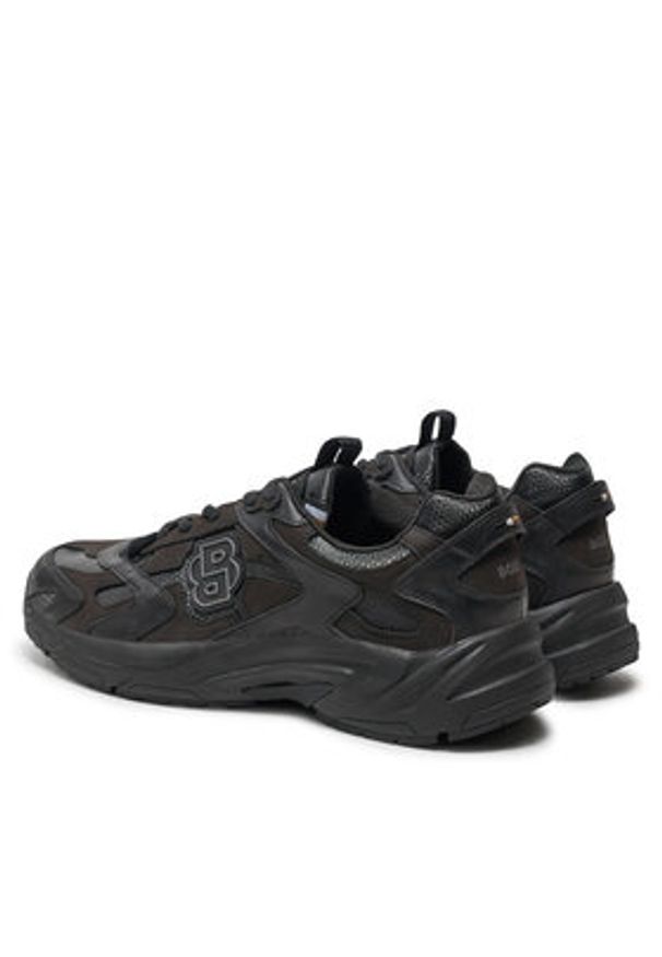 BOSS - Boss Sneakersy 50529534 Czarny. Kolor: czarny. Materiał: materiał