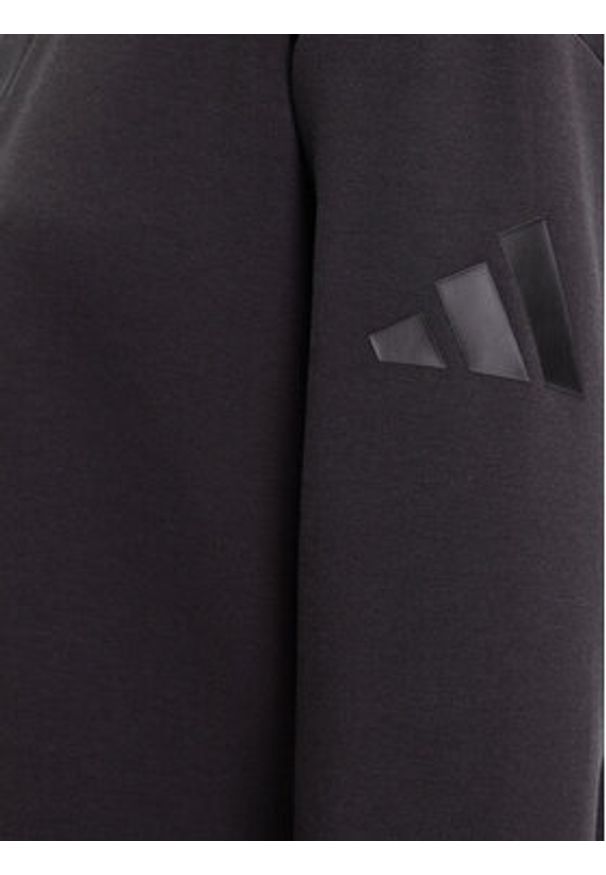 Adidas - adidas Bluza ALL SZN Soft Lux JM1659 Czarny Loose Fit. Kolor: czarny. Materiał: syntetyk