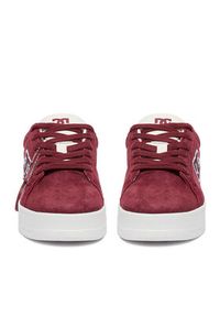 DC Shoes Sneakersy CEO-WP40-24302 Bordowy. Kolor: czerwony. Materiał: zamsz, skóra #7