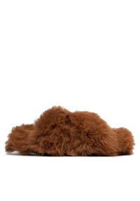 Kurt Geiger Kapcie Junkfort Slipper 8492848999 Brązowy. Kolor: brązowy. Materiał: materiał