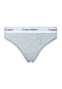 Calvin Klein Underwear Stringi LV00QF8518 Szary. Kolor: szary. Materiał: bawełna #4