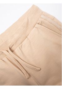 COCCODRILLO - Coccodrillo Spodnie dresowe WC2120101GRO Beżowy Regular Fit. Kolor: beżowy. Materiał: bawełna, dresówka