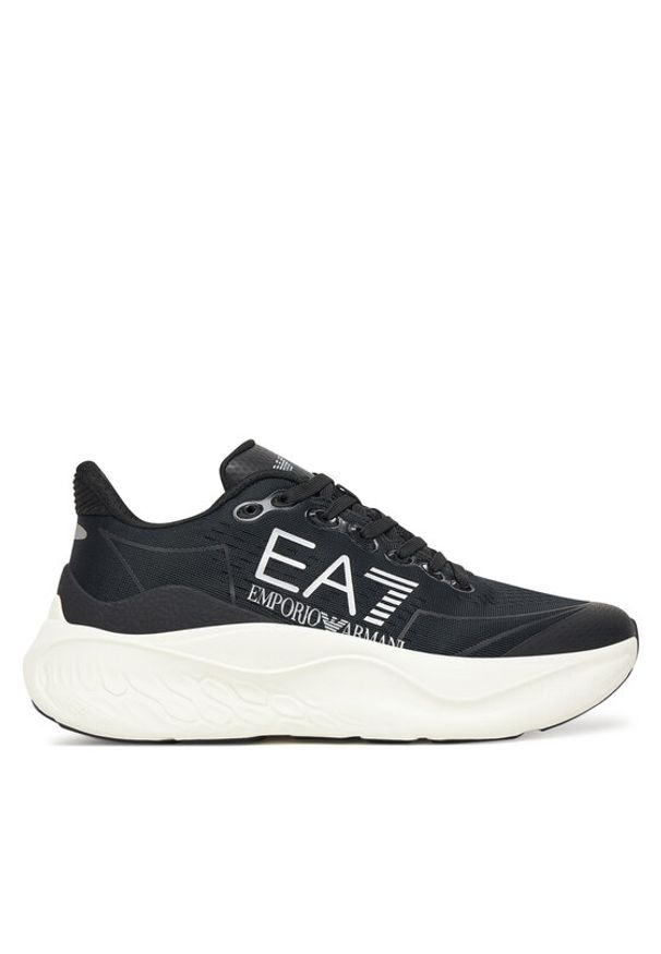 EA7 Emporio Armani Sneakersy X8X245 XK442 MZ210 Czarny. Kolor: czarny. Materiał: materiał