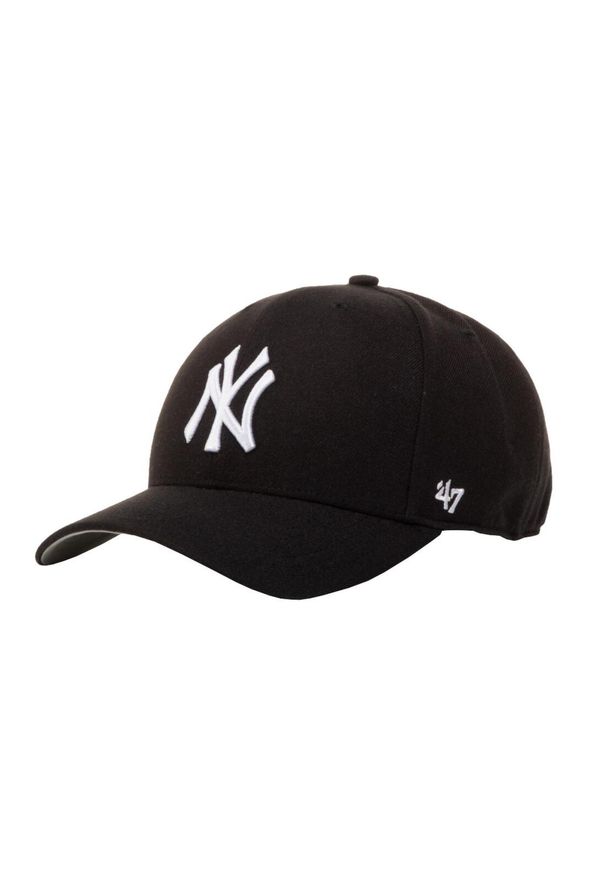 47 Brand - Czapka z daszkiem męska New York Yankees Cold Zone '47. Kolor: czarny