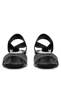Rieker Sandały 62662-01 Czarny. Kolor: czarny. Materiał: skóra #6