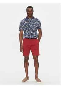 Hechter Paris Szorty materiałowe 26664 151365 Czerwony Regular Fit. Kolor: czerwony. Materiał: bawełna #5