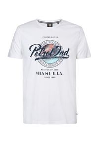 Petrol Industries T-Shirt M-1050-TSR602 Biały Regular Fit. Kolor: biały. Materiał: bawełna #3