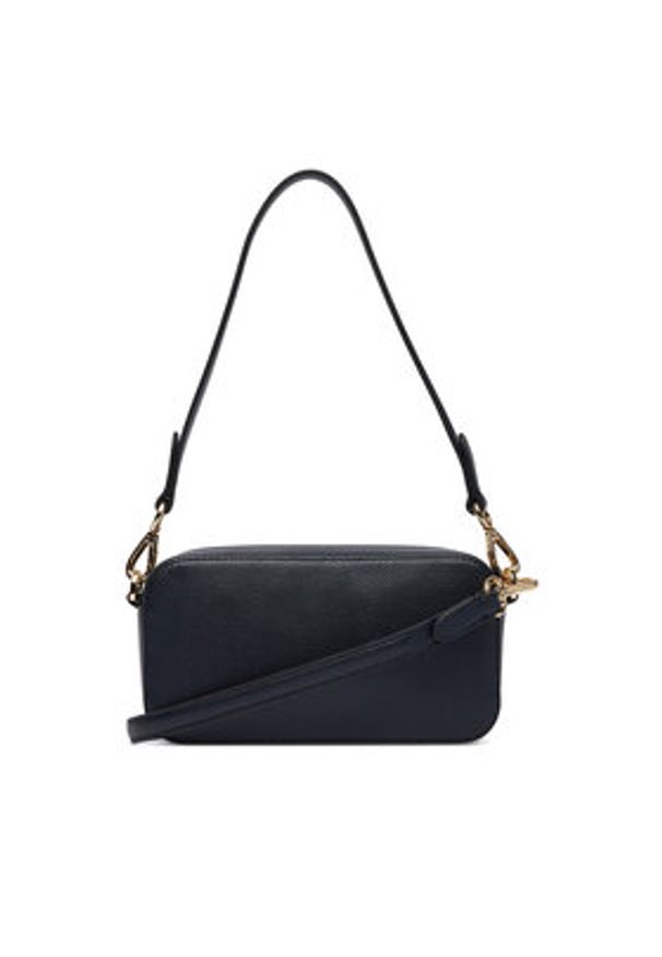 TOMMY HILFIGER - Tommy Hilfiger Torebka Th Daily Camera Bag Corp AW0AW18640 Granatowy. Kolor: niebieski. Materiał: skórzane