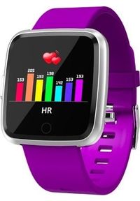 Smartwatch Roneberg RY7 Fioletowy. Rodzaj zegarka: smartwatch. Kolor: fioletowy #1