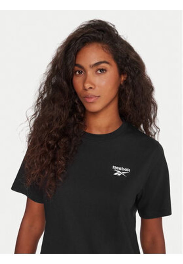 Reebok Komplet t-shirtów RK25194CCW Czarny Regular Fit. Kolor: czarny. Materiał: bawełna