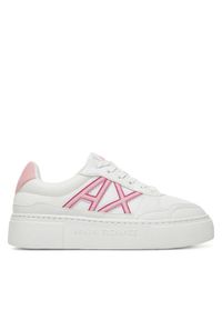 Armani Exchange Sneakersy XDX178 XV929 S935 Biały. Kolor: biały. Materiał: materiał #1