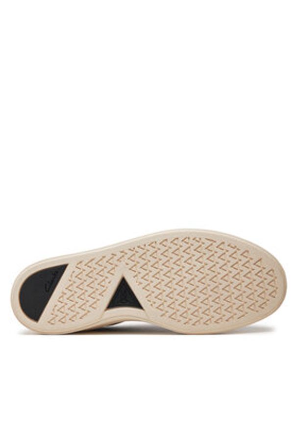 Clarks Sneakersy Craft Swift 26176129 Czarny. Kolor: czarny. Materiał: skóra