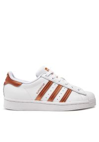 Adidas - adidas Buty Superstar W FX7484 Biały. Kolor: biały. Materiał: skóra