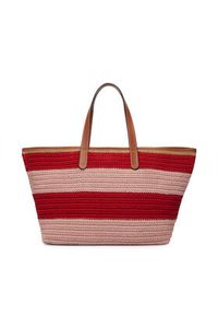 TOMMY HILFIGER - Tommy Hilfiger Torebka Th Nautical Tote Crochet Str AW0AW18816 Kolorowy. Wzór: kolorowy #3